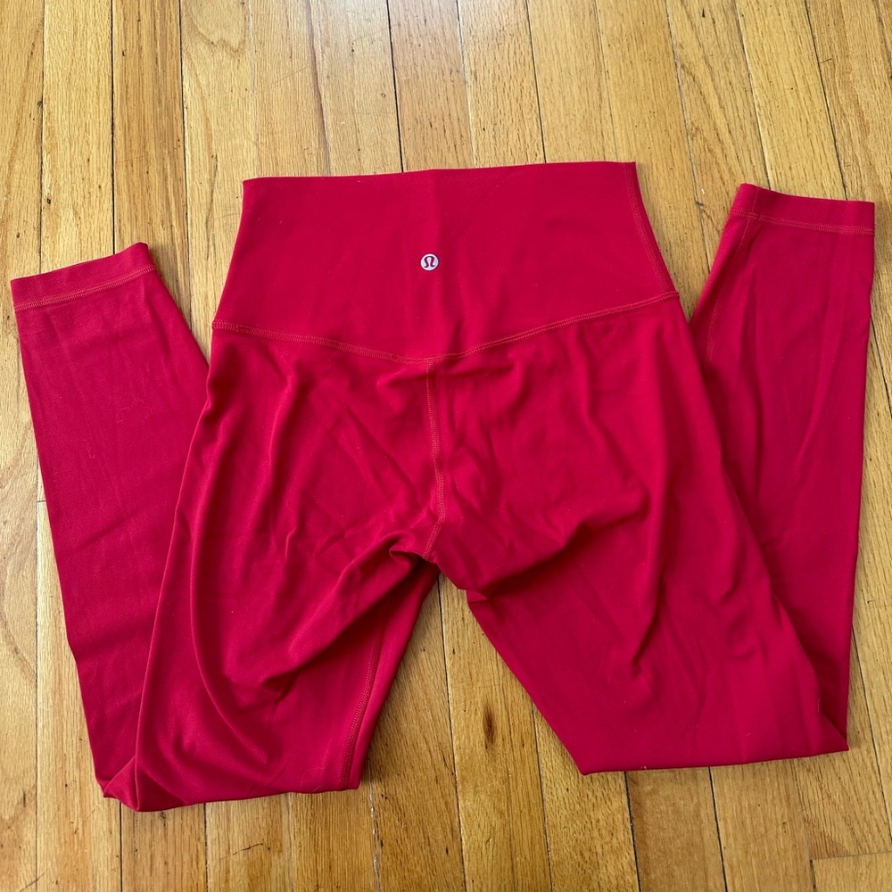 lululemon athletica Align Red Leggings